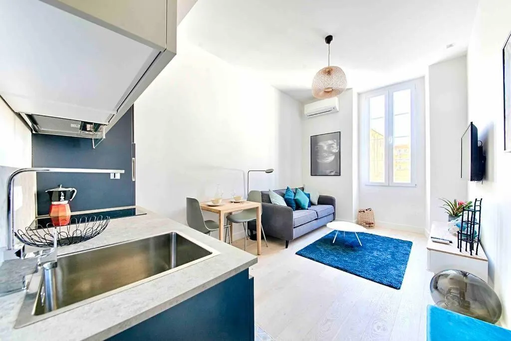 Saint Jean Baptiste, Studio Pour 2 Personnes Garibaldi, Coulee Verte Nice