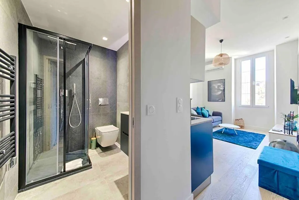 Saint Jean Baptiste, Studio Pour 2 Personnes Garibaldi, Coulee Verte Nice Appartement